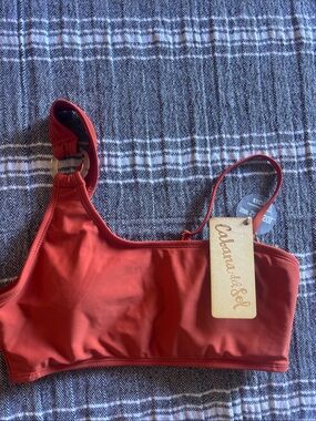 Cabana Del sol  One-Shoulder Bikini Top